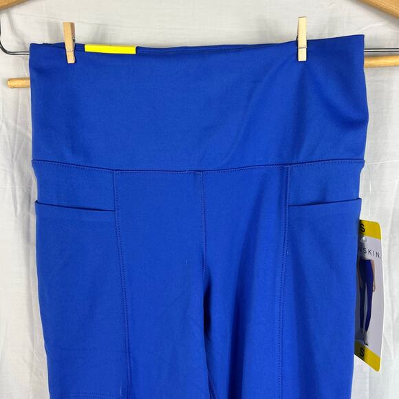 NWT Danskin Leggings Womens Small Blue High Waist Lightweight Skinny - Picture 2 of 10